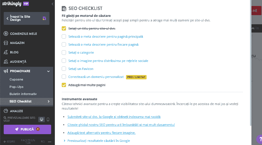 Stăpânirea proprietății de afaceri - Branding și marketing de afaceri - Optimizare pentru motoarele de căutare (SEO)