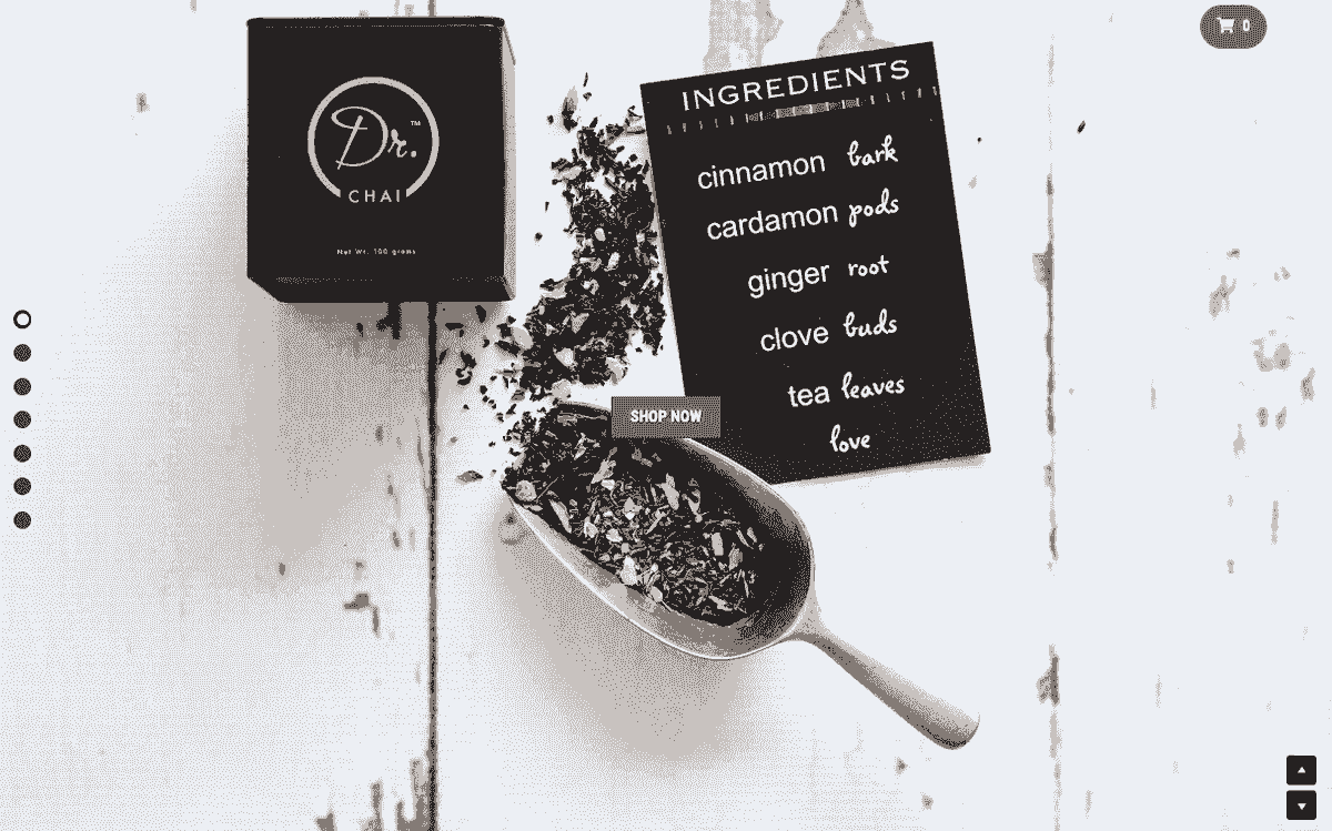 Site do Dr. Chai Tea