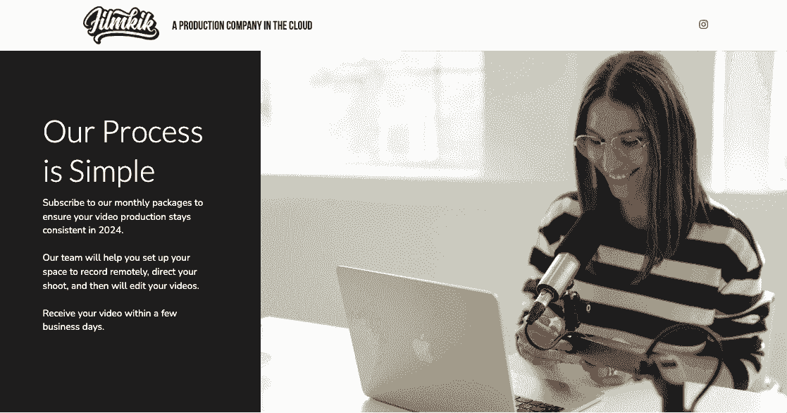 Sitio web de Filmkik: fomentando la comunicación y la retroalimentación