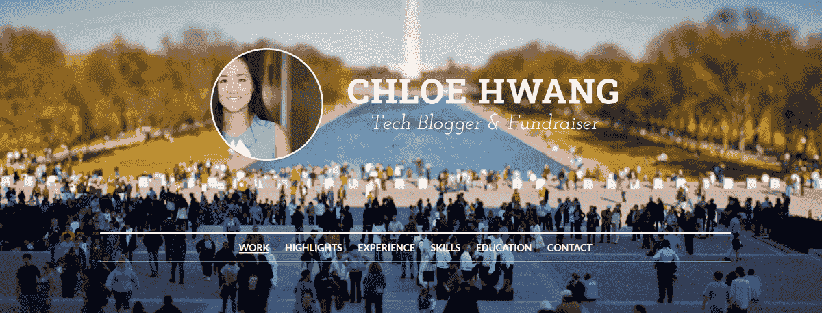 Příklady osobních značek, jako je web Chloe