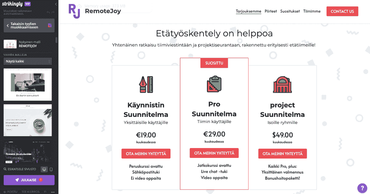 Päivitä sivustosi ulkoasu