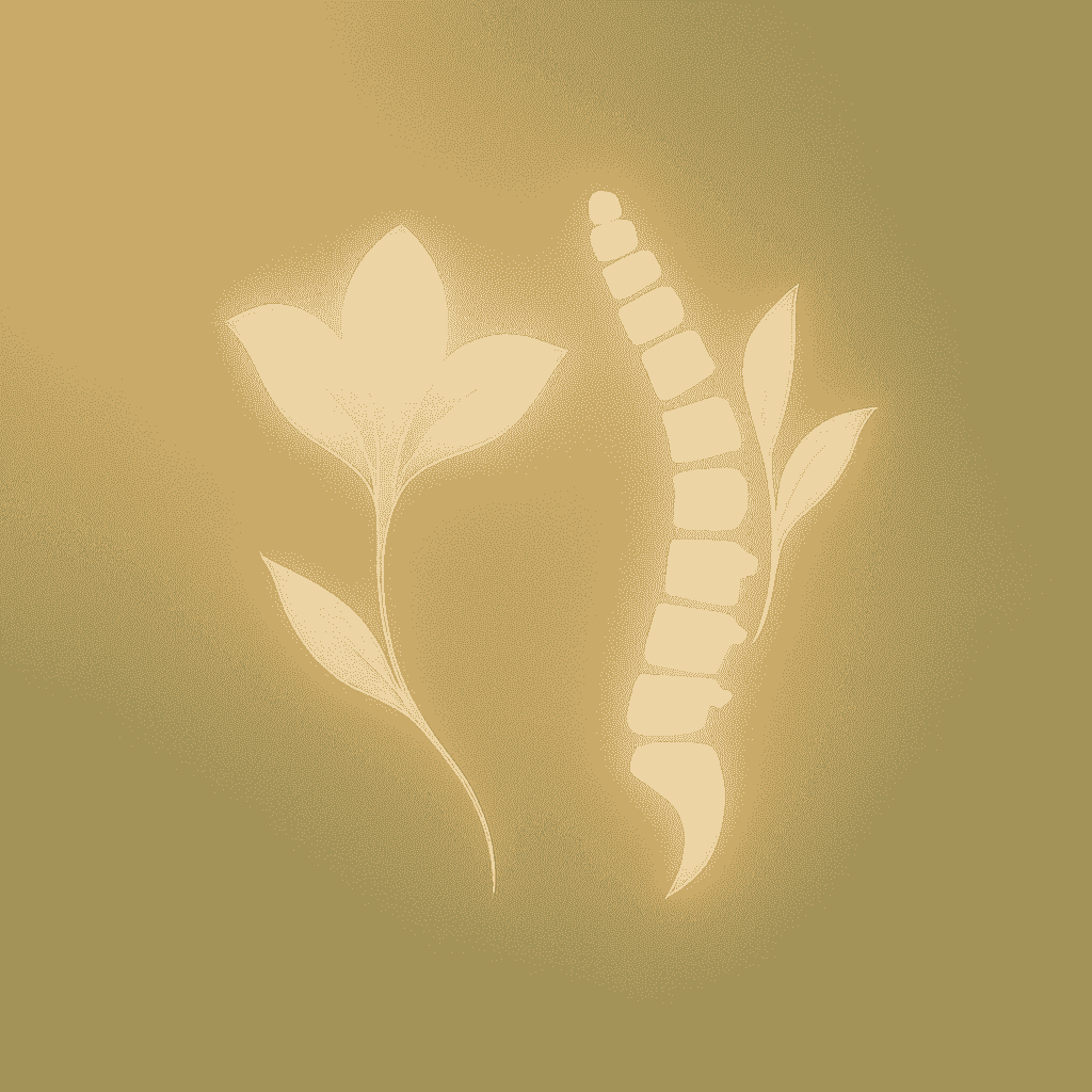 Calming nature and wellness imagery symbolizing strength, balance, and healing on StrongHer Within, a resource for osteopenia, osteoporosis, and bone health support.