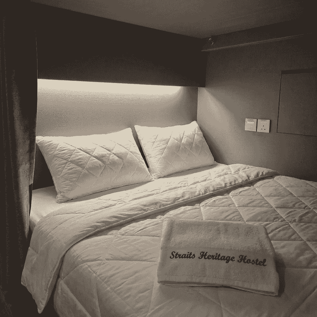Located in the heart of Singapore, Straits Heritage Hostel puts you steps away from the city's top attractions, cultural landmarks, and public transport. Enjoy the convenience of being close to everything while experiencing the rich heritage of the area. Prime Location Our Unique Offerings A premium boutique hostel that is located in central Singapore Located in the heart of Singapore, Straits Heritage Hostel puts you steps away from the city's top attractions, cultural landmarks, and public transport. Enjoy the convenience of being close to everything while experiencing the rich heritage of the area. Prime Location Our Unique Offerings A premium boutique hostel that is located in central Singapore