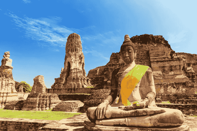 buddha in ayutthaya