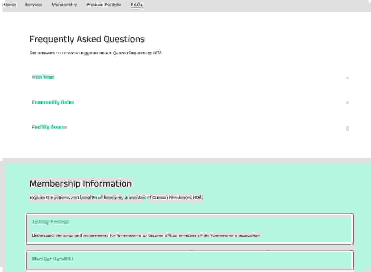 Ontwerp uw FAQ-pagina met Strikingly