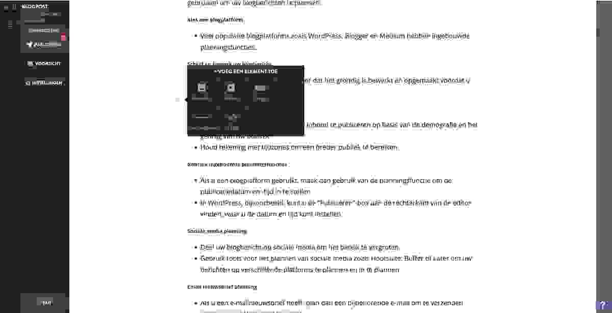 Tijdbeheer Voor Bloggers: Hoe U Uw Blogbericht Kunt Inplannen Voor Maximale Impact