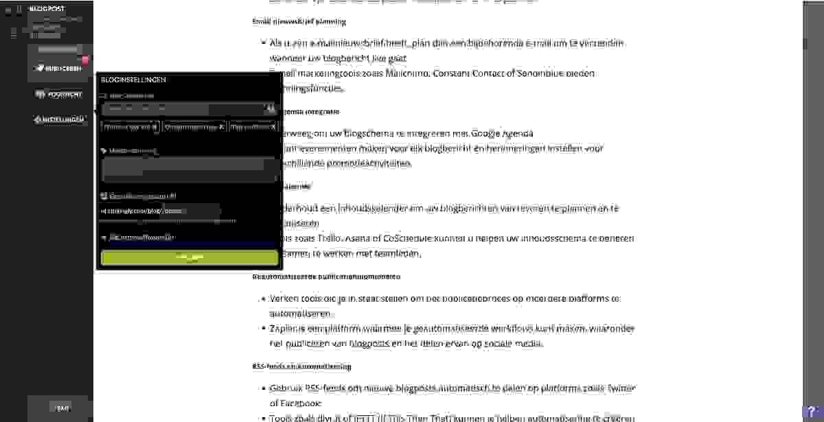 Tijdbeheer Voor Bloggers: Hoe U Uw Blogbericht Kunt Inplannen Voor Maximale Impact