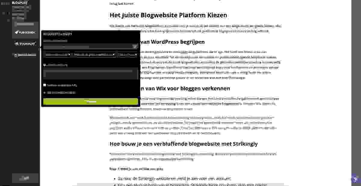 Voorbij Woorden: Creëer Jouw Digitale Ruimte Met De Ideale Blogwebsite