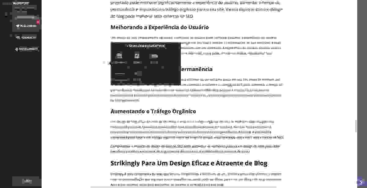 Além da Beleza: Dicas de SEO para um Design de Blog Eficaz e Atraente