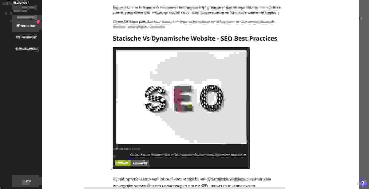 Cruciale Keuzes: Navigeren door de SEO-impact van Statische versus Dynamische Website Ontwerpen