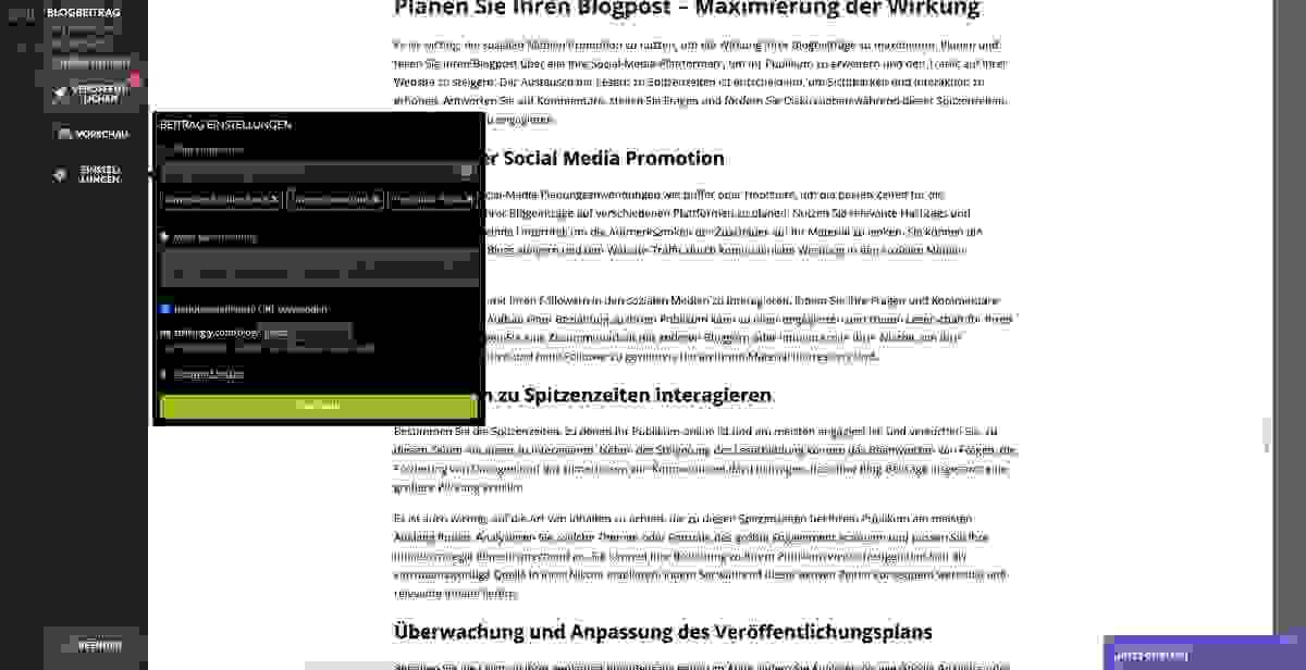 Zeitmanagement für Blogger: So planen Sie Ihren Blogbeitrag für maximale Wirkung