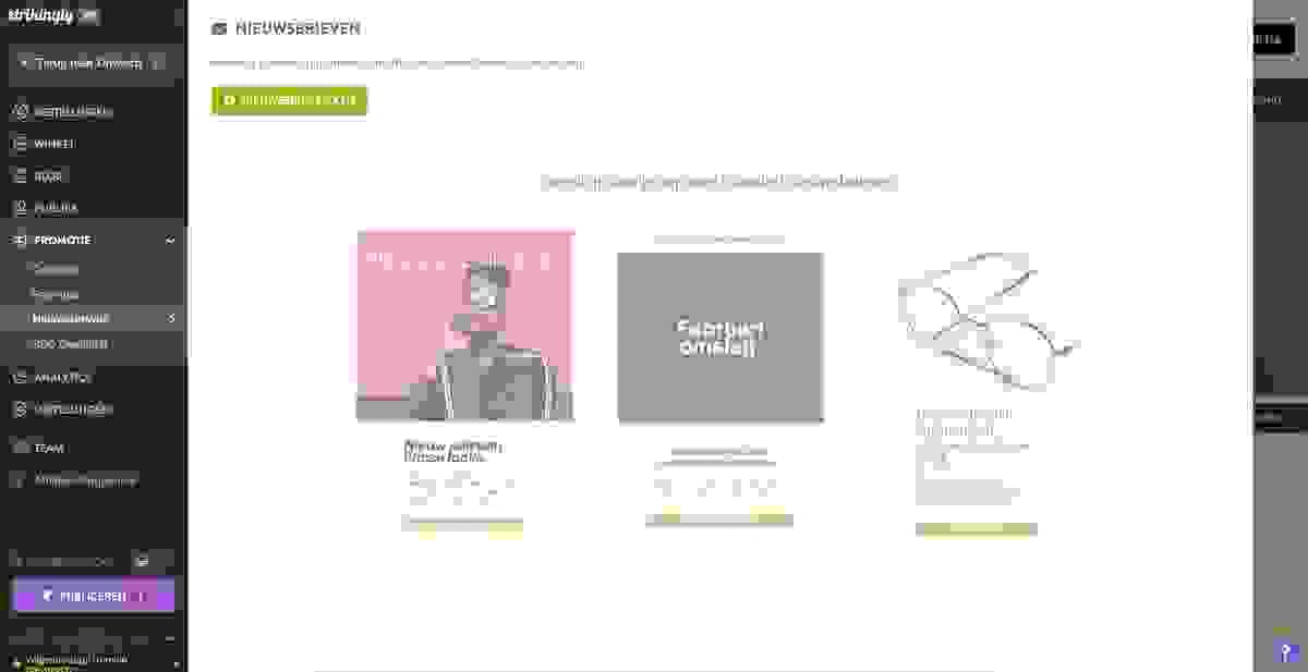 5 Tips om Meubels Online Succesvol te Verkopen met Strikingly