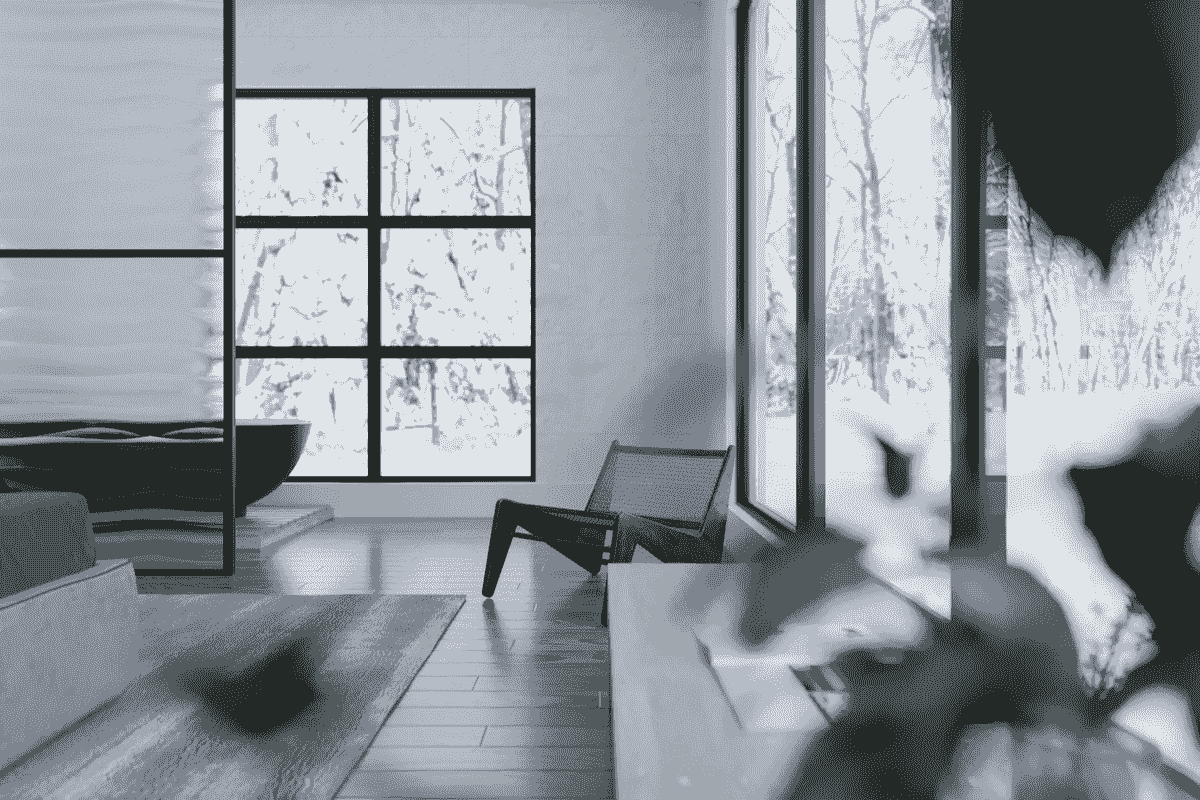 French Windows adding elegance to modern interior design