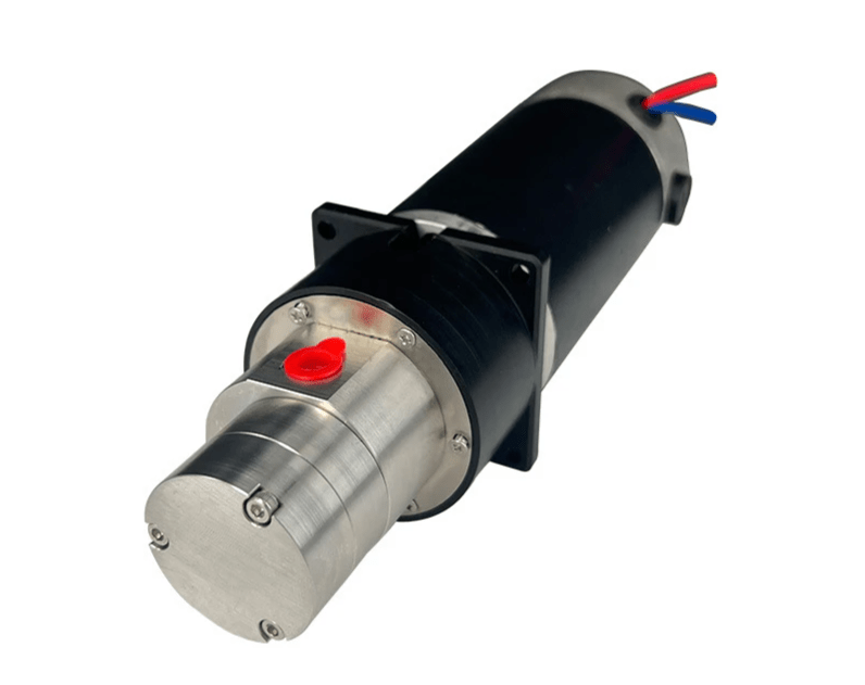 Precision food-grade stainless steel magnetic gear pump for hygienic filling. 316L steel ensures safety. 50W power for 0.9ml/rev to 3L/min flow rates. 24V, leak-free magnetic drive. Easy G1/8 installation. Boost efficiency now.