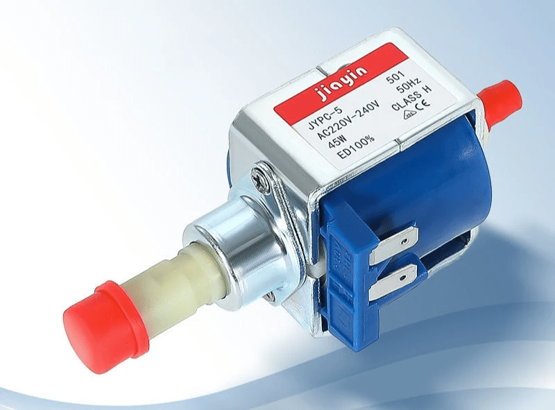 The Electromagnetic Pump JYPC-5 Series is a high-efficiency, energy-saving accessory designed specifically for modern household appliances. With its outstanding performance and reliability, it has become an indispensable power source in various devices. Here is a detailed description of the product:
