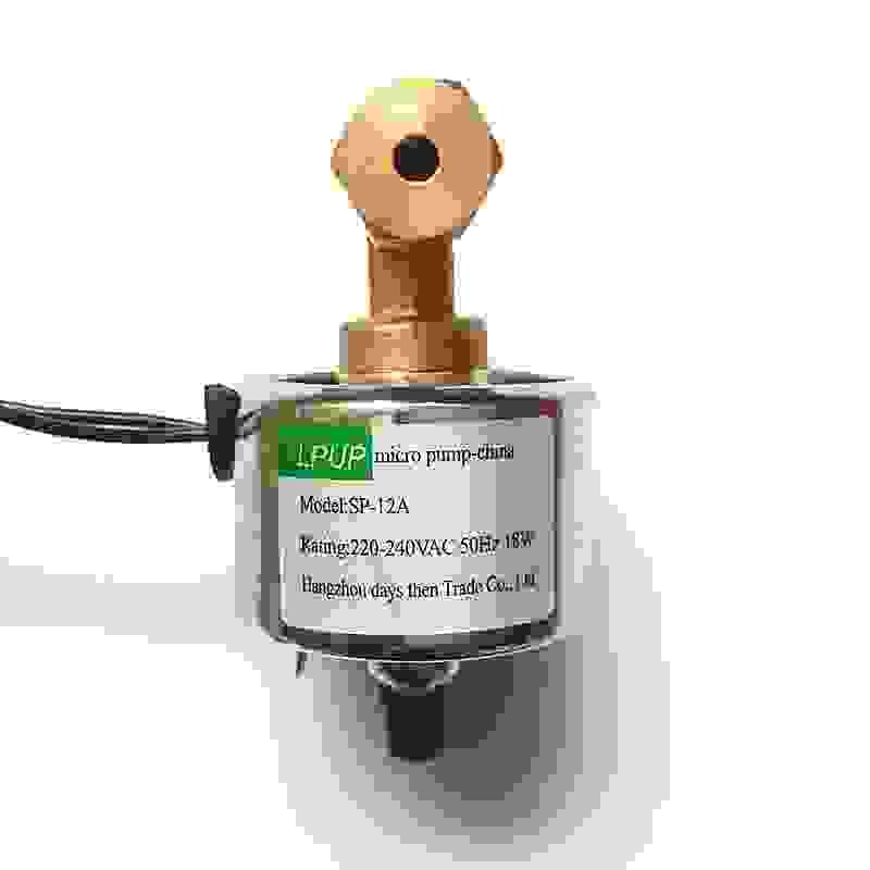 The SP-12A electromagnetic pump, oil pump, and miniature pump are an efficient, low-noise, and long-life liquid delivery solution, especially suitable for fields such as stage smoke machines and snow machines that require high flow rates, low noise, and low vibration. The long service life, low noise, and small vibration of the product can ensure stable and continuous liquid delivery during equipment operation.