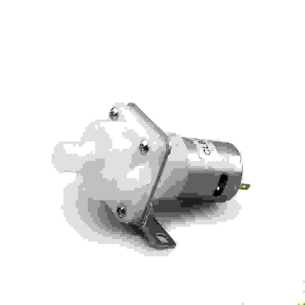 This 12V and 24V DC water pump is a miniature magnetic pump designed for applications such as bathroom pumps, small water pumps, and impeller pumps. It features a rated power of 7.5 watts, achieving a rated flow rate of 3.0 liters per minute and a rated head of 1.3 meters. 