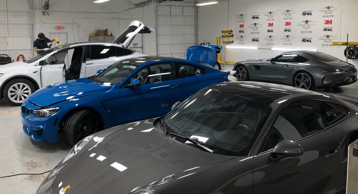 XPEL PAINT PROTECTION FILM, Ultimate Plus, XPEL Clear Bra Cars Miami