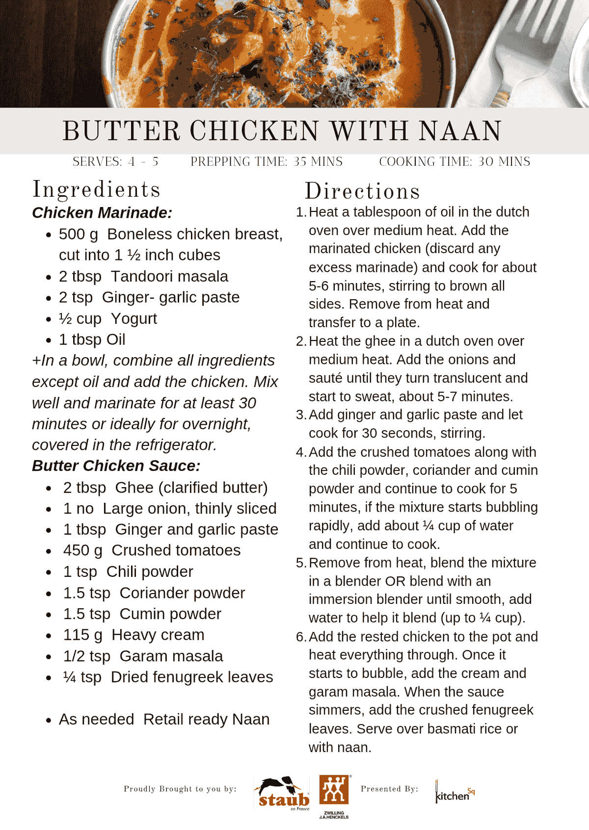 Butter Chicken