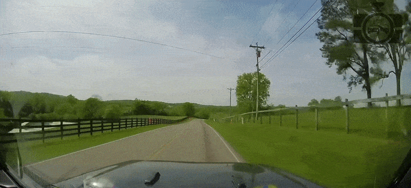 Dashcam Crash Frame