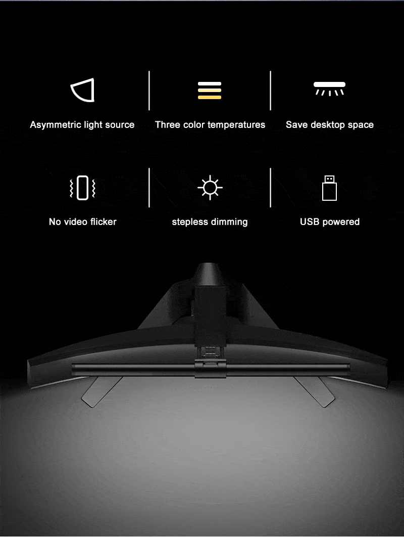 【LED-802E】 Remote Control Monitor Light