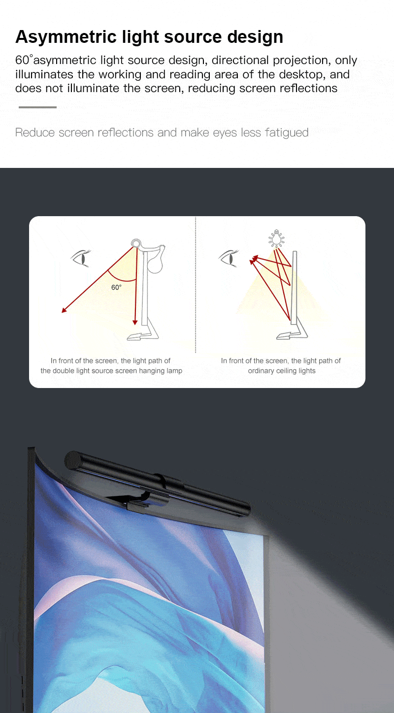 【LED-802E】 Remote Control Monitor Light