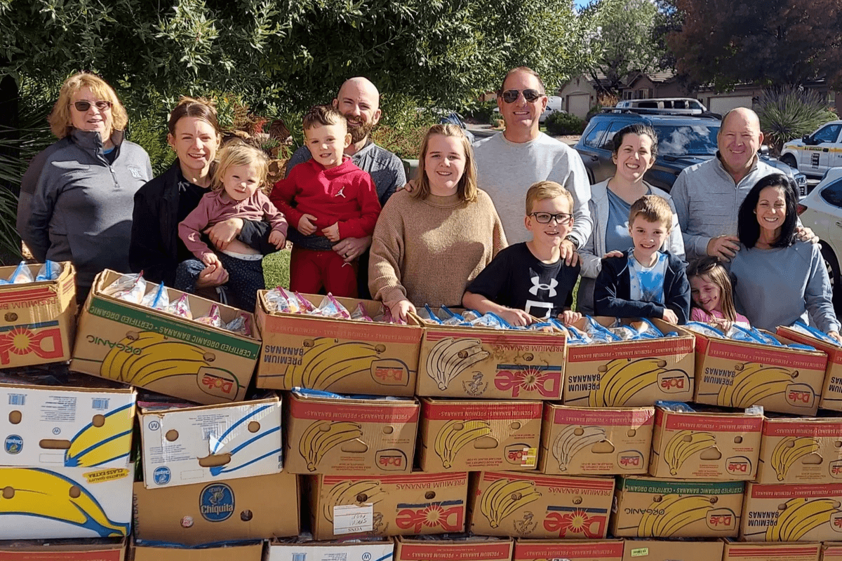 Bonham Family members serving with St. George-based Neighborhood Connection