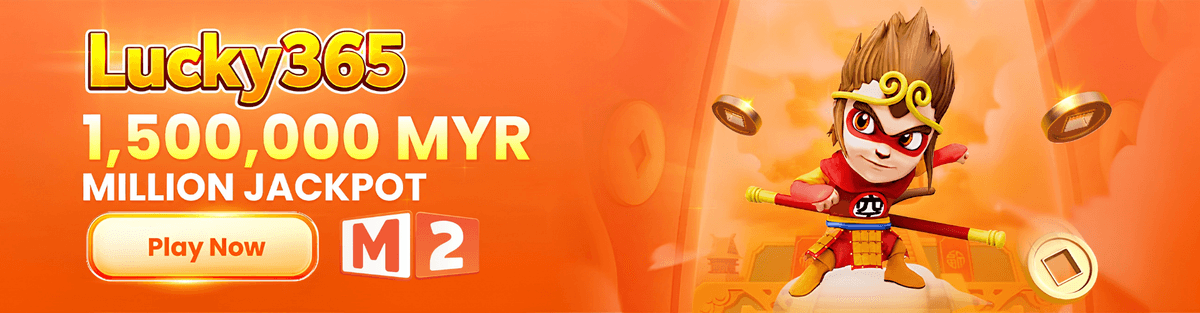 M2 Online Casino Lucky365 Million Jackpot