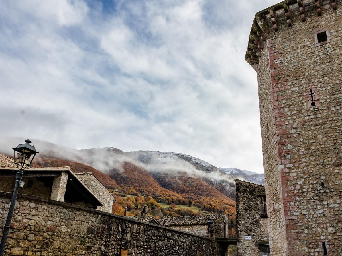 Plein Air Painting in Vallo di Nera