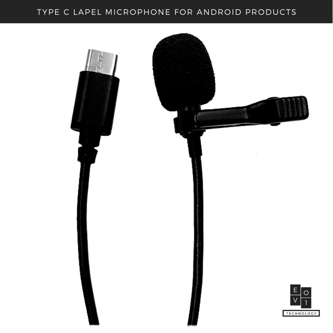 TYPE C LAPEL MICROPHONE