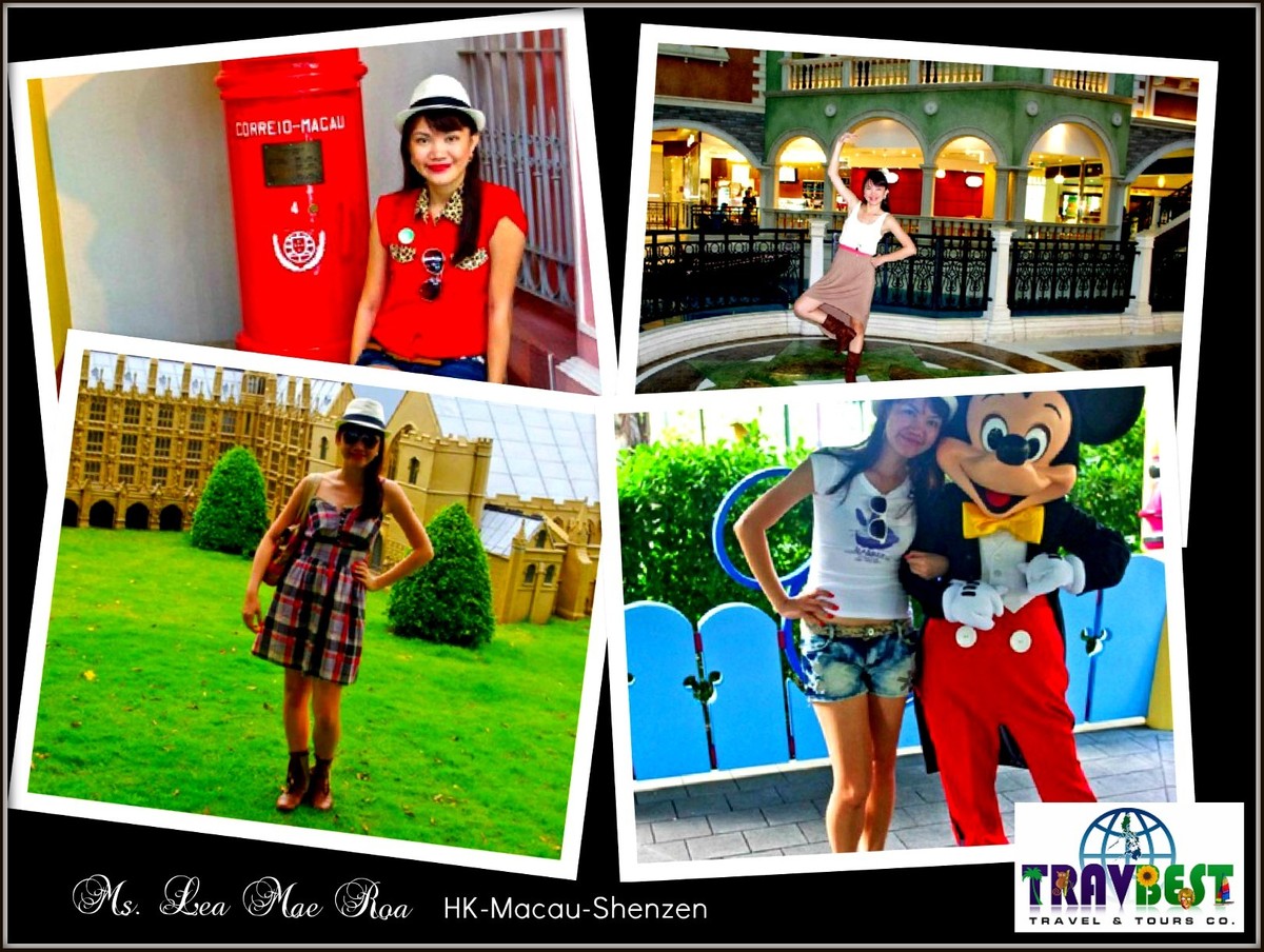 Ms. Lea Mae Roa - Hongkong, Macau & Shenzen Tour