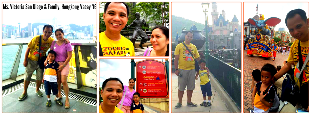 Ms. Vicky San Diego & Family - Hongkong Family Getaway '16