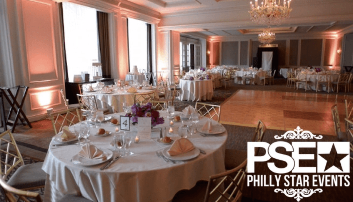 Philadelphia Event Lighting - Uplighting - Philly Star Events