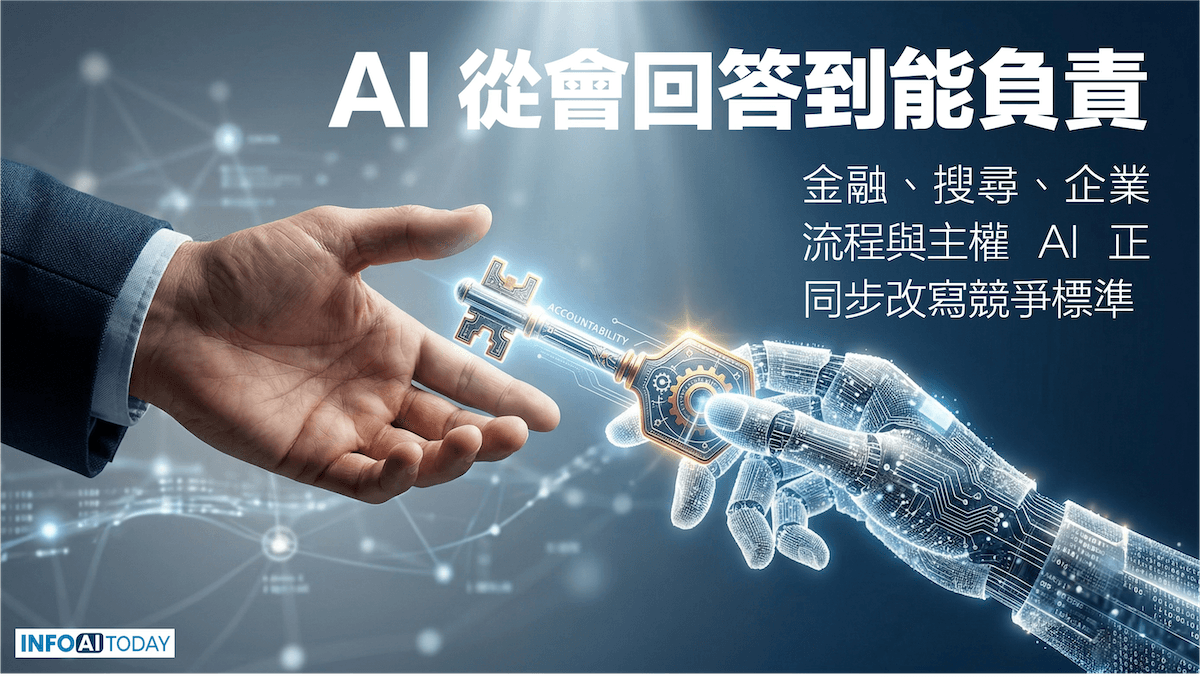 InfoAI Today| AI 正在越過聊天階段，競爭核心轉向控制權、責任邊界與實體落地。從高風險模型限量釋出、企業重建資料與流程底座，到世界模型、本地端 AI 與基礎設施壓力浮現，這篇整理適合決策者快速掌握 AI 產業下一階段的判斷框架。