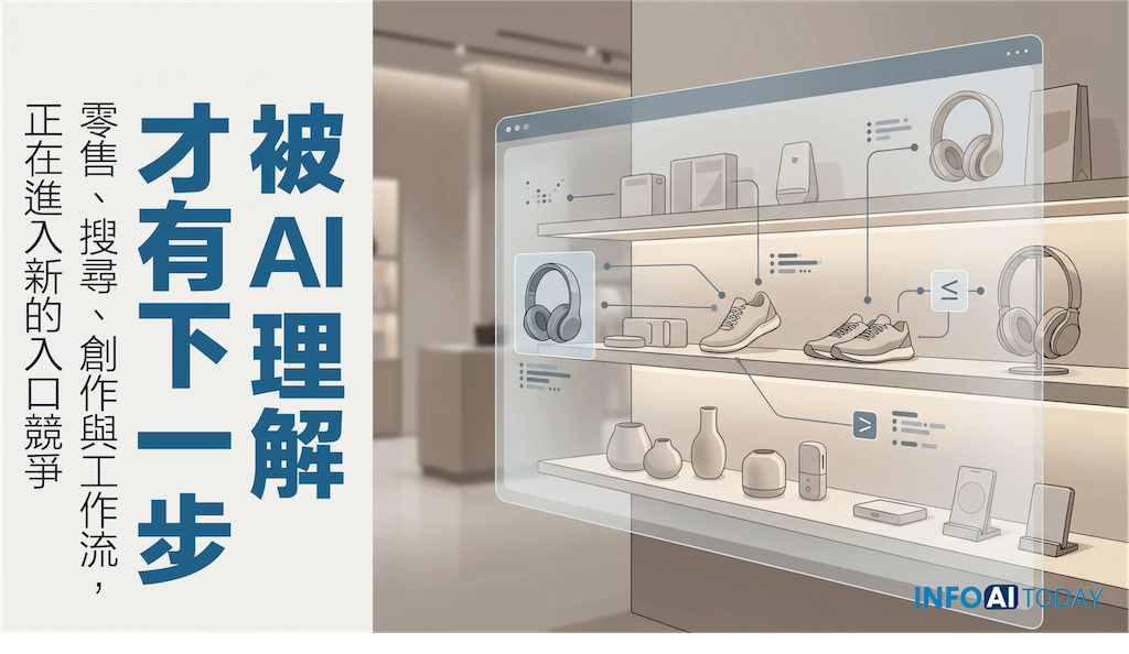 InfoAI Today|AI 決策入口正在重塑企業競爭。從零售流量、搜尋瀏覽、創意工作流到 Codex、金融治理與半導體基礎設施。
