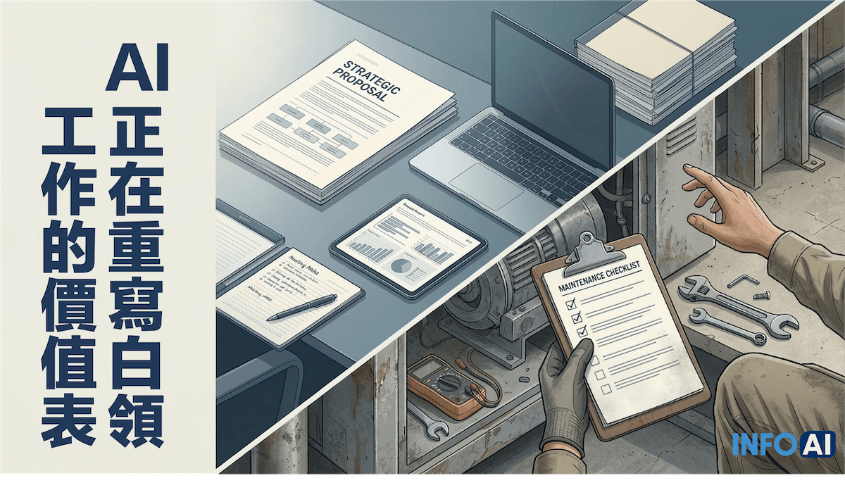 InfoAI | Alex Karp 對白領與 AI 的尖銳說法，真正點出的不是職業高低，而是白領工作的價值正在被重新定價。