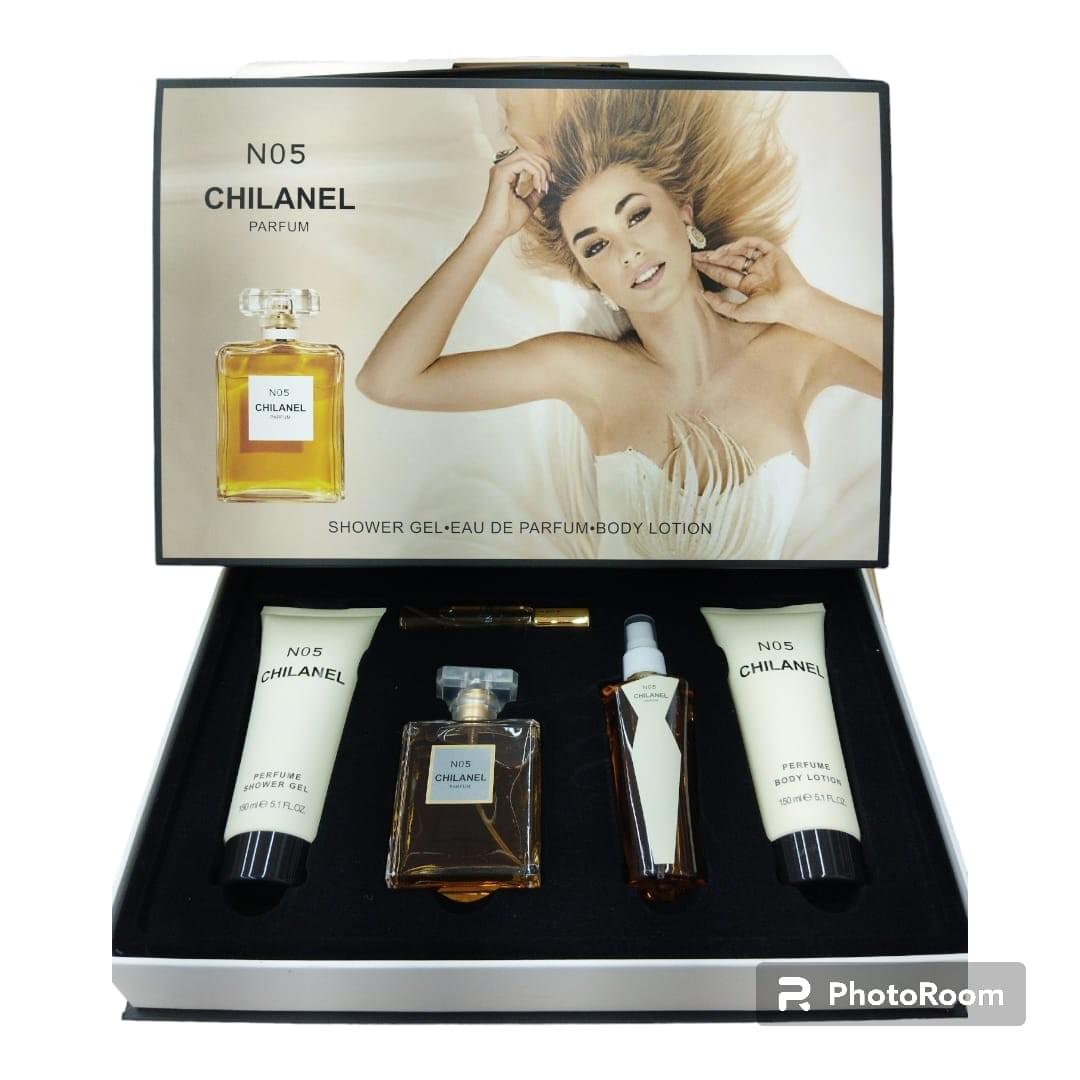 Set de Perfume Chanel 5° 5 piezas.