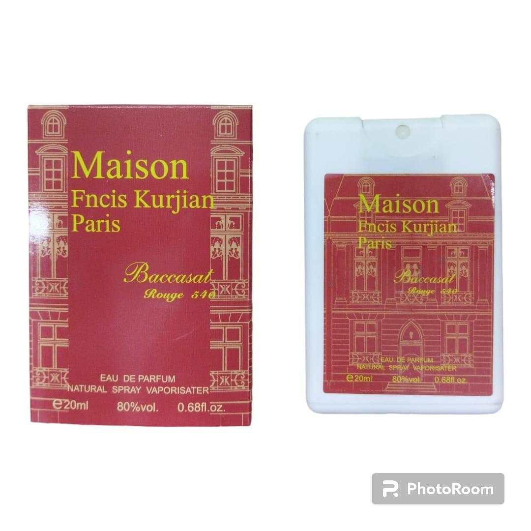 Perfume Bacarat 20ml.