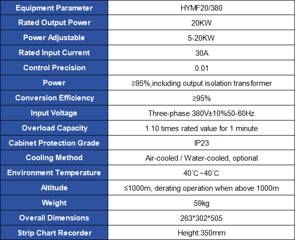 20KW Medium Frequency Induction Heating Equipment