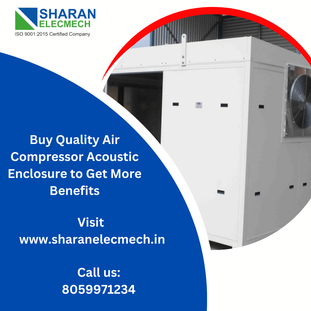 Buy Quality Air Compressor Acoustic Enclosure to Get Mo...