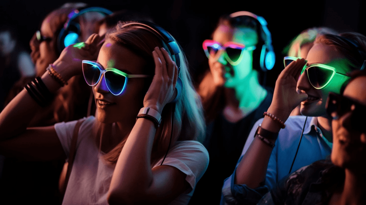 How Do Silent Party Headphones Work overview-of-cocktail-party-problem-download-scientific-diagram