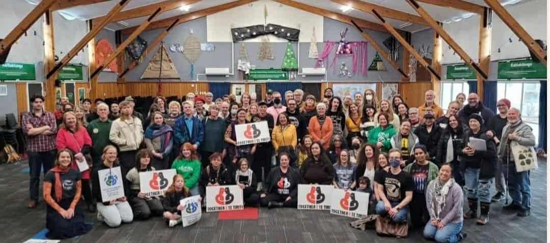 Tiriti Action Group - Pōneke brings together 100+ volunteers to support Māori wards in Lower Hutt, Te Whanganui-a-Tara, Kāpiti and Porirua. Their rōpu delivered over 35,000 leaflets in the region!