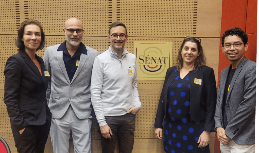 Aude Véret, Benjamin Dupuis, Pierre Grenet, Alexandra Attalauziti, Yazied Kei Lanur