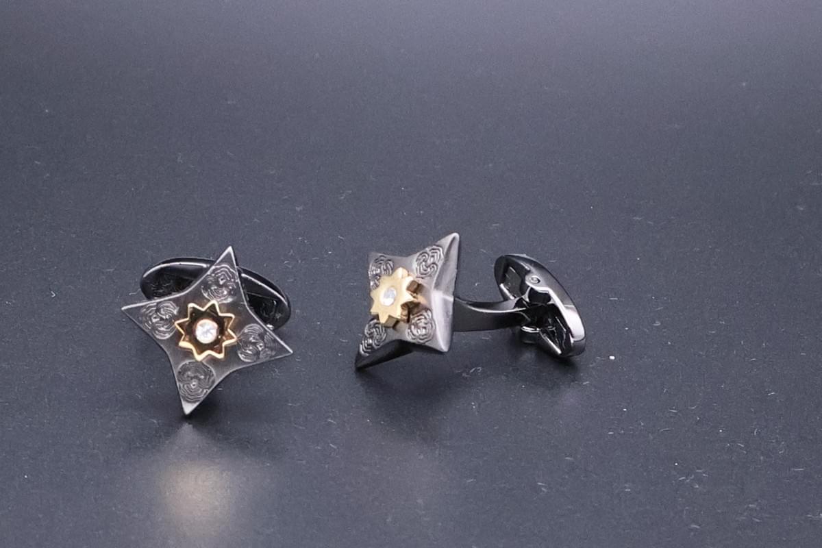 Cufflinks and Tie clip