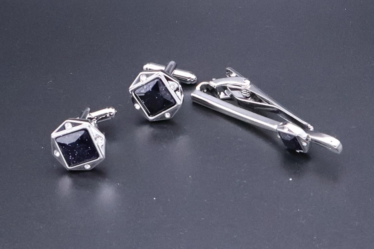 Cufflinks and Tie clip