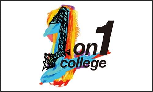 高校生・大学生年代対象の社会人メンターとの1on1ミーティング「1on1 college」さまのロゴです。 高校生・大学生年代対象の社会人メンターとの1on1ミーティング「1on1 college」さまのロゴです。