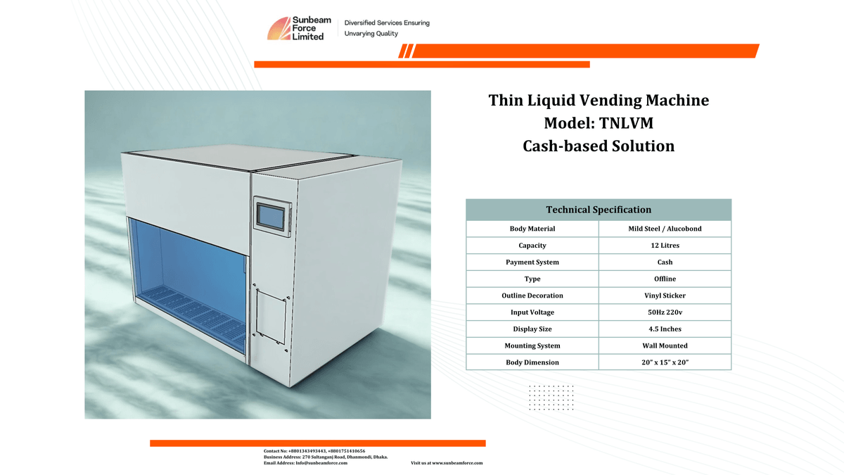 Thick Liquids Dispenser