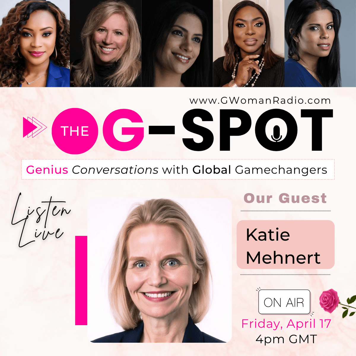 Episode 20: Mothers of Innovation with Guest - Katie Mehnert on G-Woman Radio