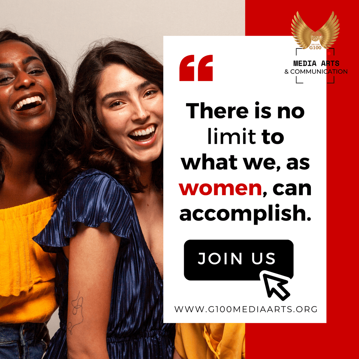 Become a Member of the G100 Media Arts & Communication Wing