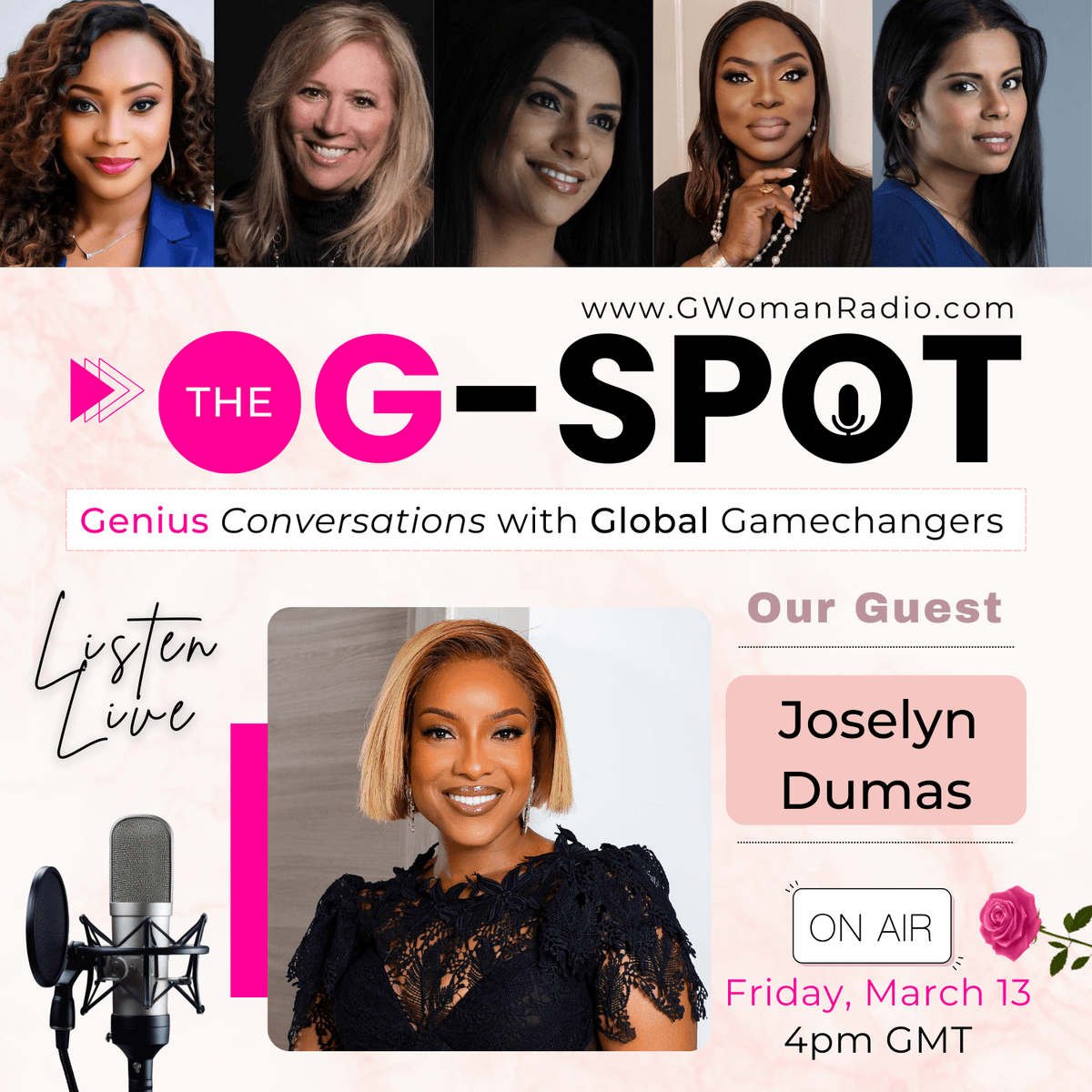 Episode 16: The Digital Matriarchs with Guest - Joselyn Dumas on G-Woman Radio